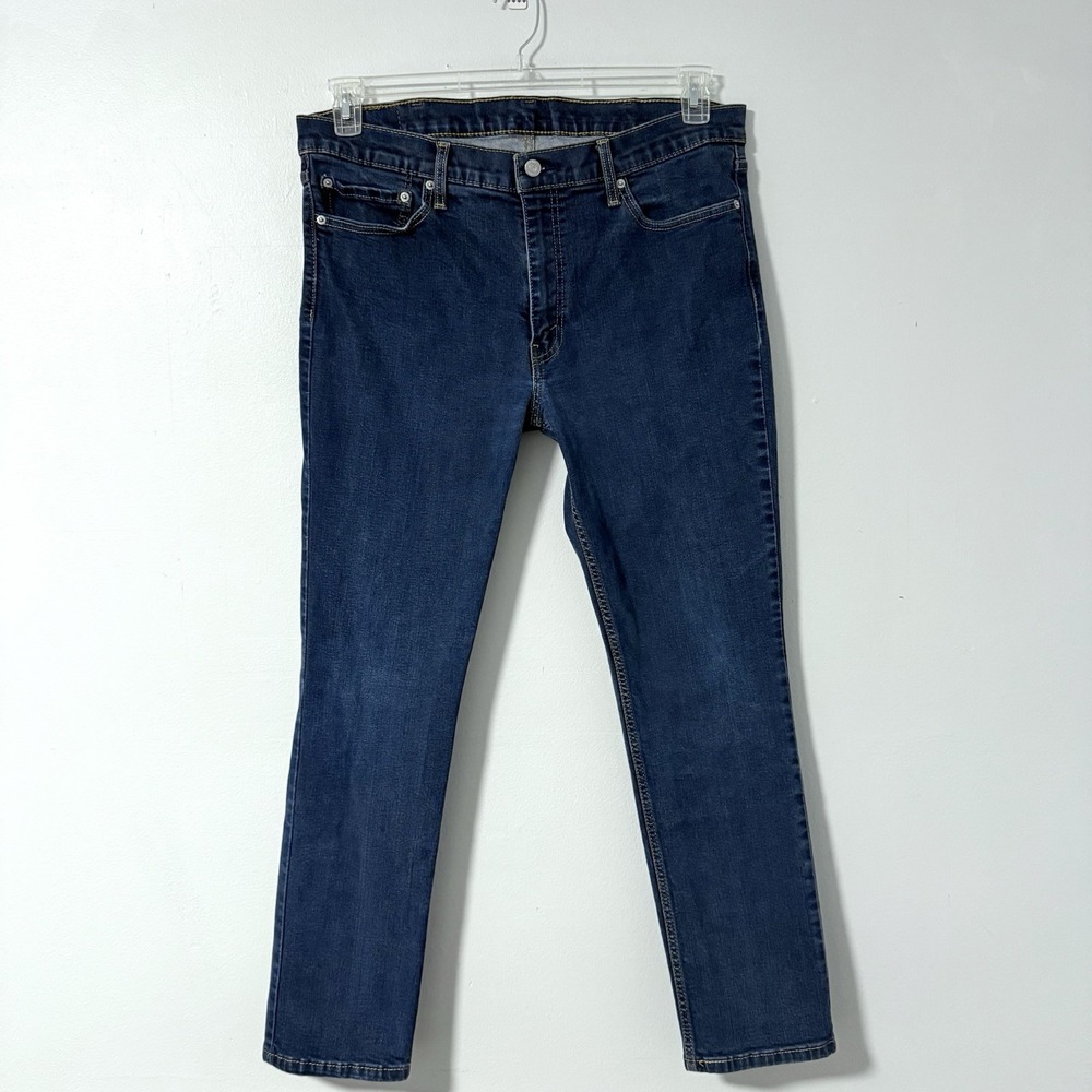levi's 511‎ slim fit jeans men's 38x30.5 Tag Reads 38x32 Dark Wash